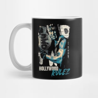 Hulk Hogan Retro Hollywood Rulez Mug